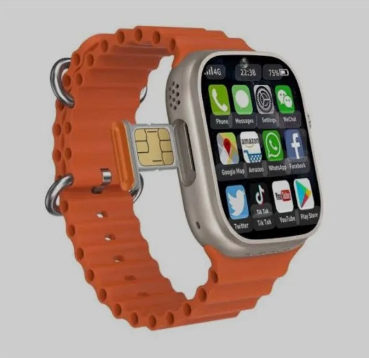 Smart Watch X8 Ultra 5G With All Social Media Apps